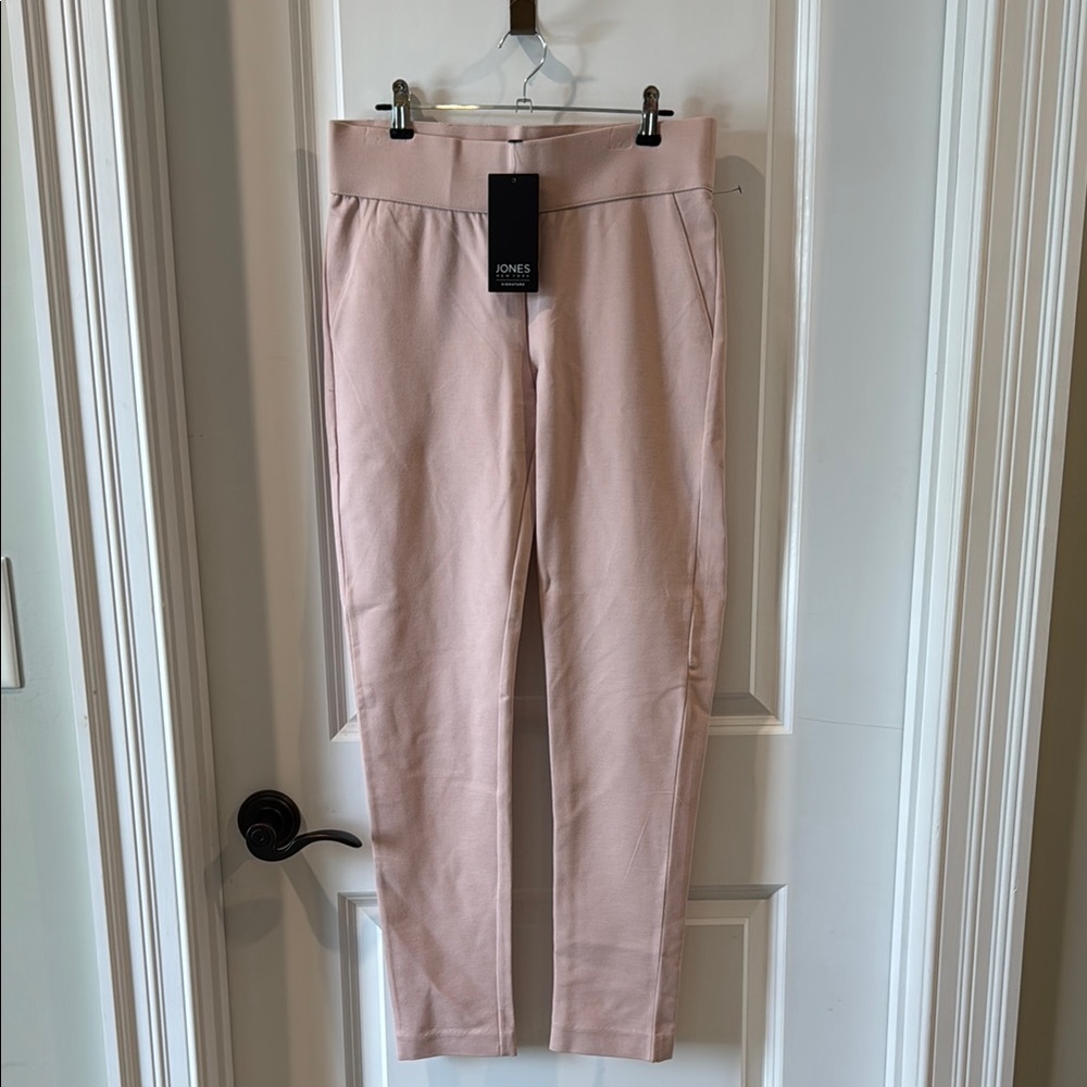 NWT Pink Slim Fit Stretchy and Soft Career Pants